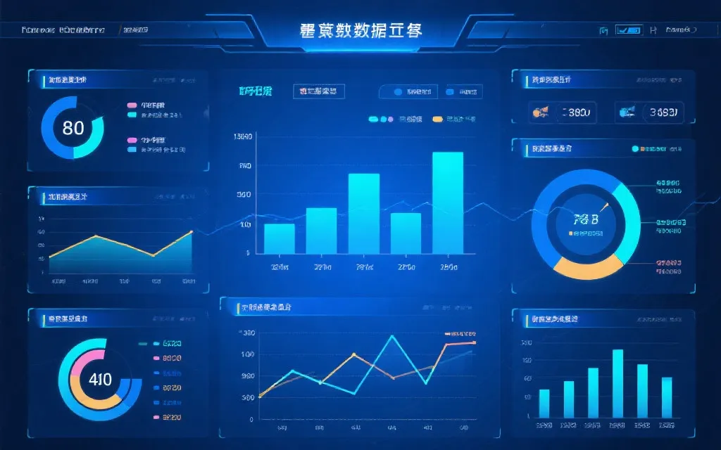 官网数据统计界面示意